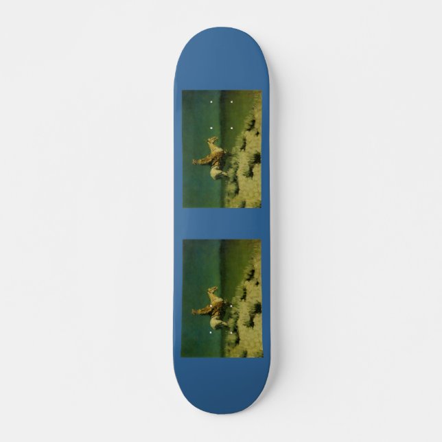 Frederic Remington's The Night Herder (ca. 1908) Skateboard (Vorne)