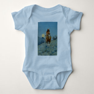 Frederic Remington's The Outlier 1909 Baby Strampler