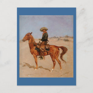 Frederic Remington's The Puncher (1895) Postkarte