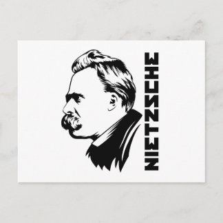 Frederich Nietzsche Portrait Postcard Postkarte