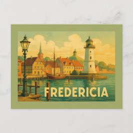 Fredericia Denmark Soldier Postkarte
