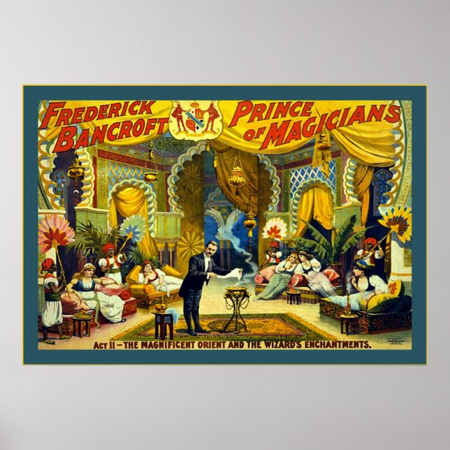 Frederick Bancroft, Prinz der Magier Poster (Vorne)