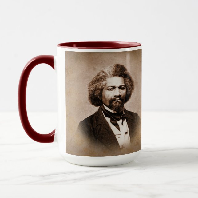 Frederick Douglass Cite Mug "Rebellion" (Gauche)