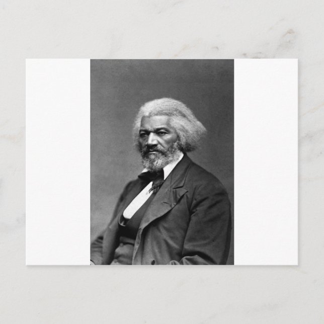 Frederick Douglass Postkarte (Vorderseite)