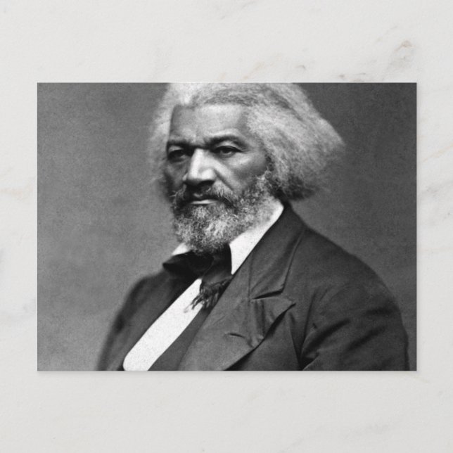 Frederick Douglass Postkarte (Vorderseite)