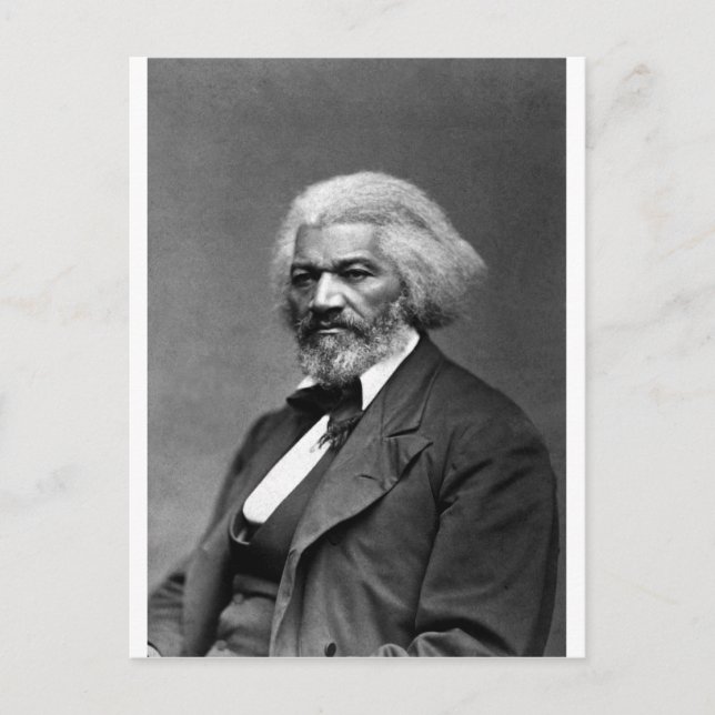 Frederick Douglass Postkarte (Vorderseite)
