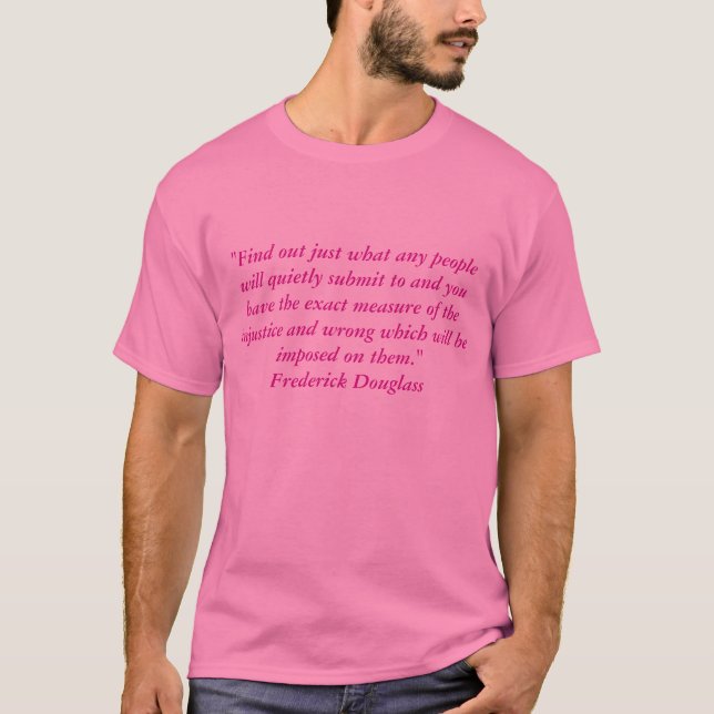Frederick Douglass T-Shirt (Vorderseite)