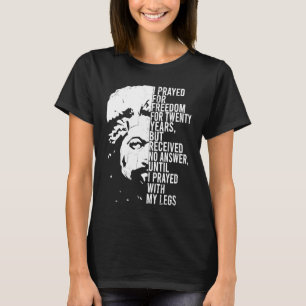 Frederick Douglass Zitat Bekleidung Schwarze Gesch T-Shirt