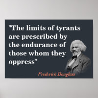 Frederick Douglass-Zitat über die Grenzen von Tyra