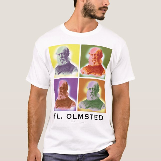 Frederick Gesetz Olmsted T-Shirt (Vorderseite)