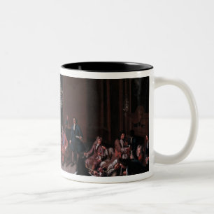 Frederick i Tabak-Uni im Bewohner von Berlin Zweifarbige Tasse
