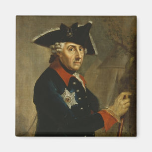 Frederick II das große von Preußen, 1764 Magnet