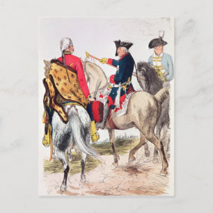 Frederick II. Postkarte