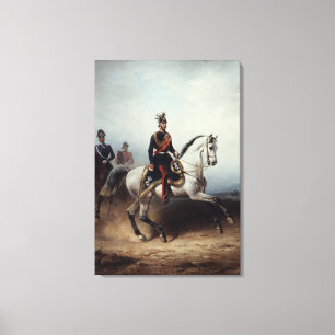 Frederick III Wilhelm auf dem Bornstedter-Feld Leinwanddruck