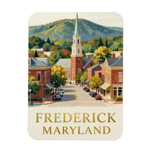 Frederick Maryland Historische Reise Magnet