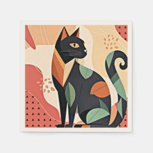Frederick the Cat, boho chic, Serviette