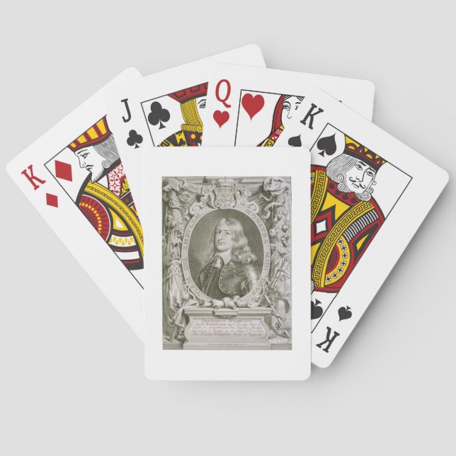 Frederick William (1620-88) Wähler Brandenburg Spielkarten (Rückseite)