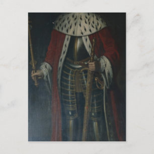 Frederick William I., König von Preußen Regalia Postkarte