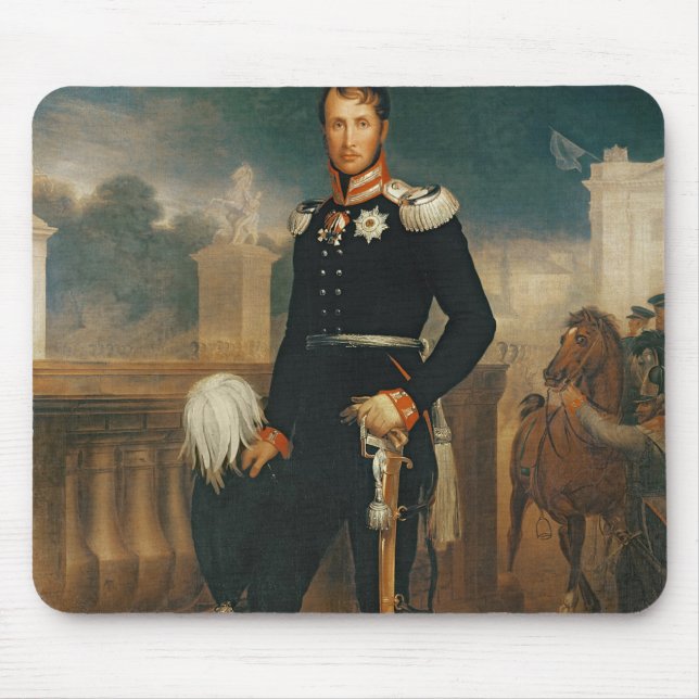 Frederick William III, König von Preußen Mousepad (Vorne)