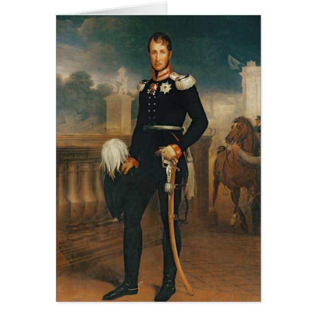 Frederick William III, roi de la Prusse (Devant)