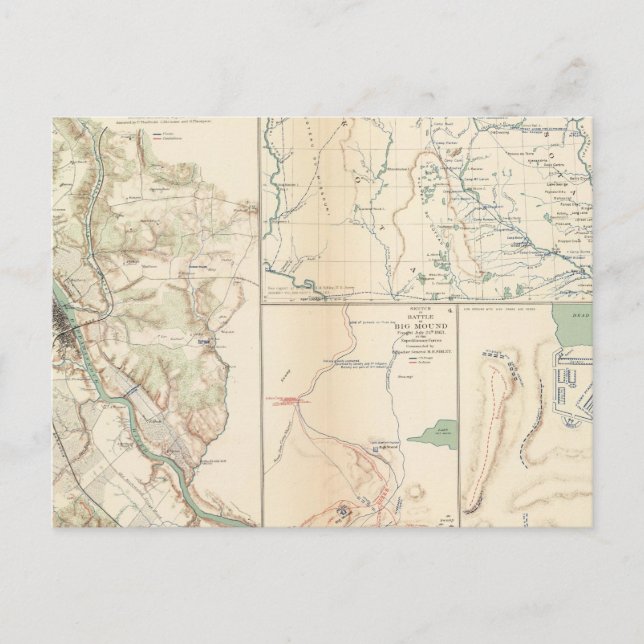 Fredericksburg Postkarte (Vorderseite)