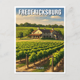 Fredericksburg Texas Travel Postkarte