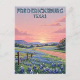Fredericksburg Texas Travel Postkarte