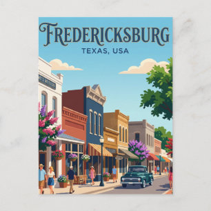 Fredericksburg USA Postkarte