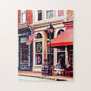 Fredericksburg VA - Außencafé