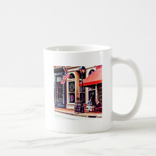 Fredericksburg VA - Außencafé Kaffeetasse