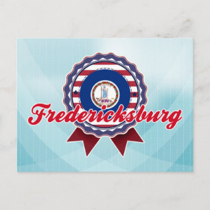 Fredericksburg, VA Postkarte