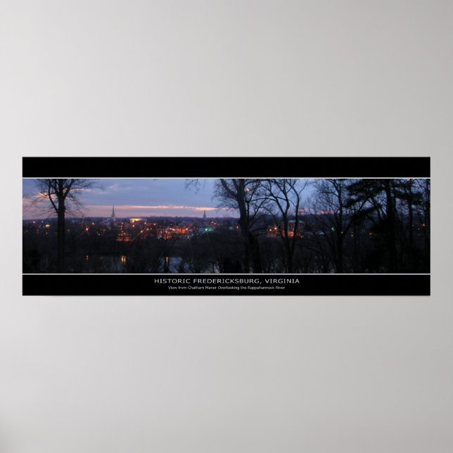 Fredericksburg, Virginia Poster (Vorne)