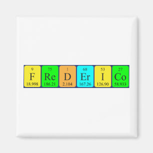 Frederico Periodenmagnet Magnet
