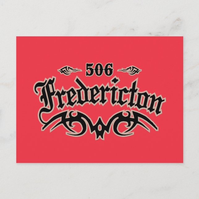 Fredericton 506 postkarte (Vorderseite)