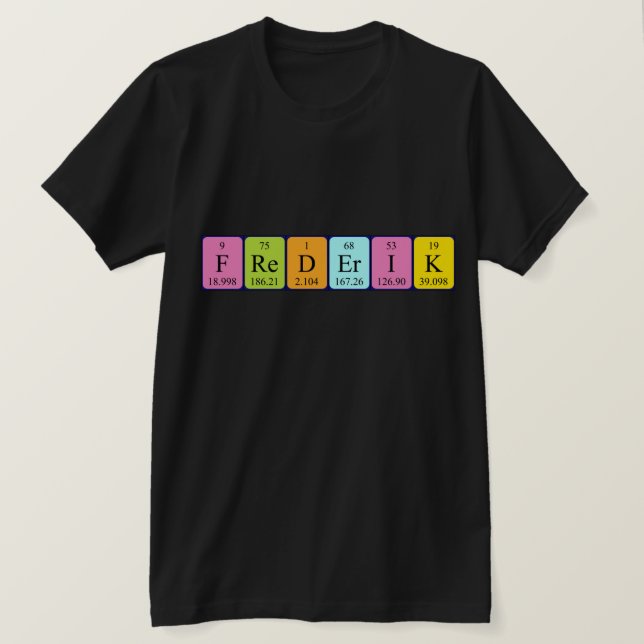 Frederik Periodenname Shirt (Design vorne)