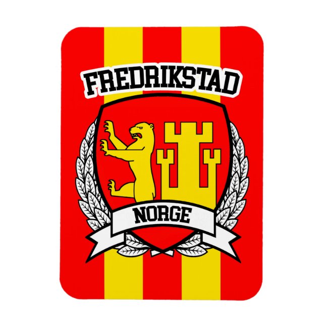Fredrikstad Magnet (Vertikal)