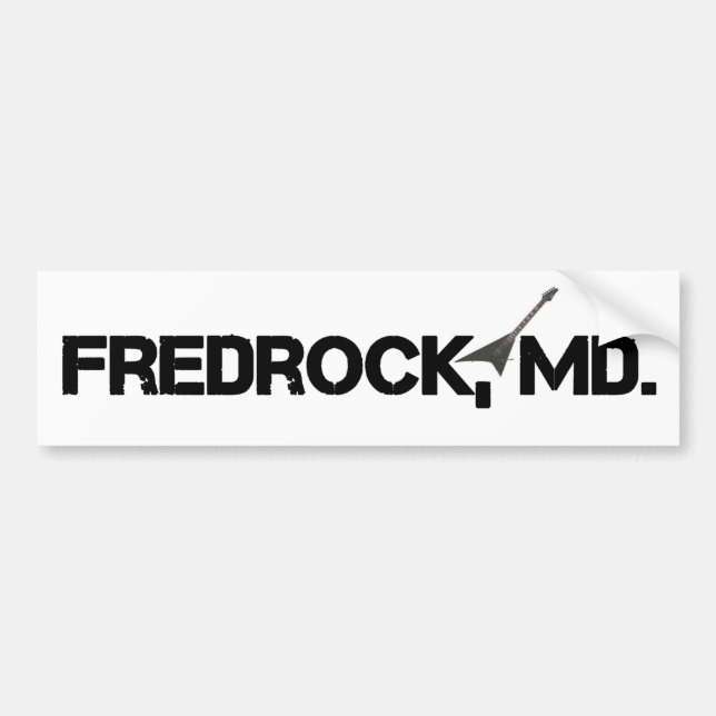 Fredrock Abziehbild Autoaufkleber (Vorne)