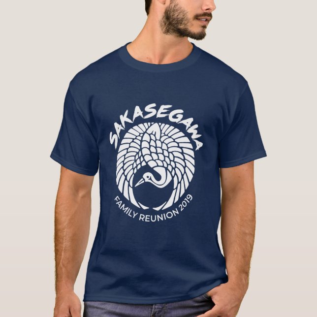Freds Familien-T - Shirt - die Marine-Blau der (Vorderseite)