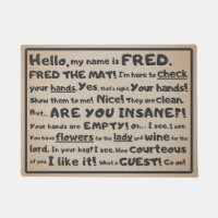 Fred's Goldene Regel - nie leergeführt ankommen