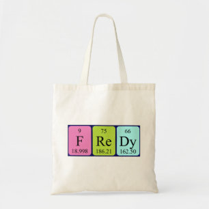Fredy Periodic Table name Tobag Tragetasche
