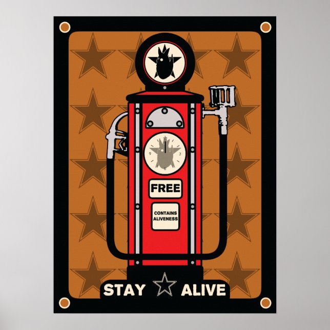 Free ALIVENESS Poster (Vorne)