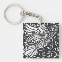 Free Bird Flight durch Rose und Thorns Schlüsselanhänger