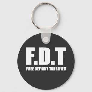 Free Defiant Tarrifs American Schlüsselanhänger