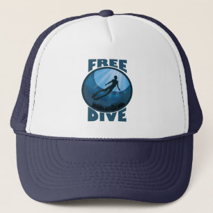 Free Diving - Der Ozean ruft Freediver an Truckerkappe