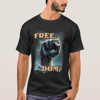 Free.Dom., Anti-Rassismus, Inklusion, DEI, Kultur T-Shirt