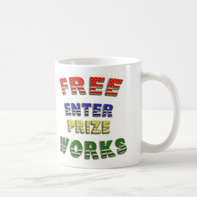 Free Enterprise Works Trade ou Be Trading Mug (Droite)