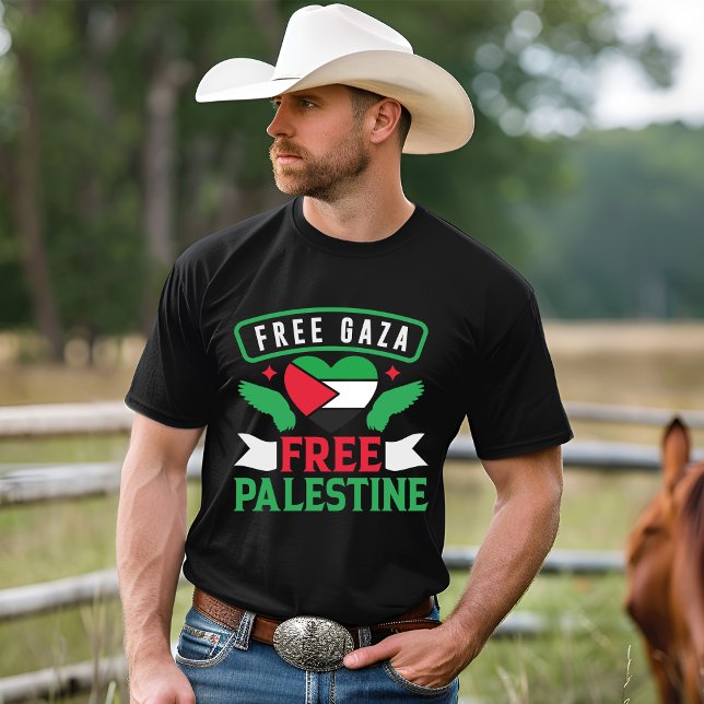 Free Gaza Free Palestine T-shirt (Créateur téléchargé)