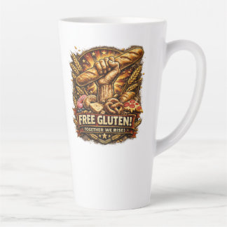 Free Gluten! Funny Bread Lover Coffee Mug Milchtasse