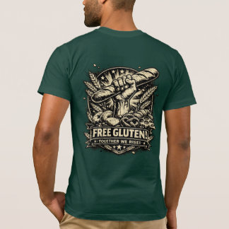 🥖🥐Free Gluten! – Funny Food T-Shirt 🥨🥯