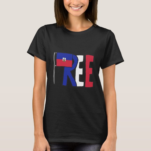 Free Haiti T-Shirt (Vorderseite)